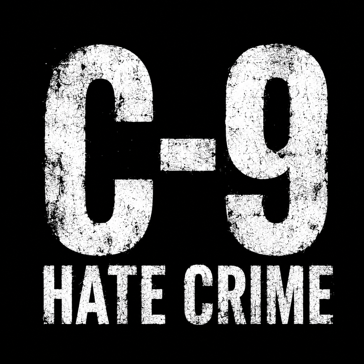 C-9 Hate Crime Poster (Commemorative Edition)