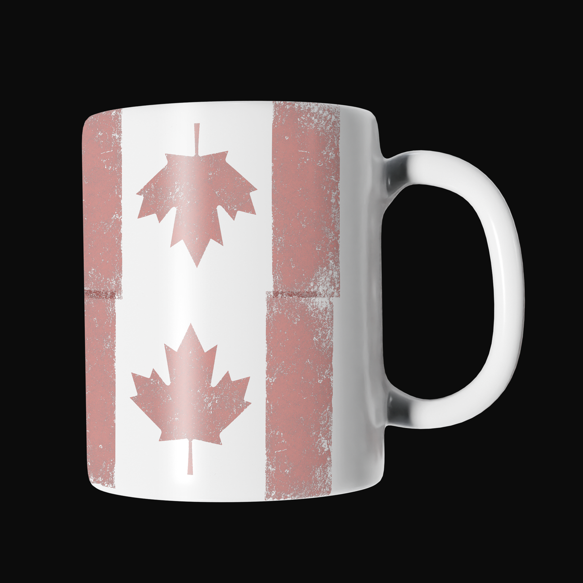 Canadiana Distress Mug (Limited Edition) signed by El Boinko