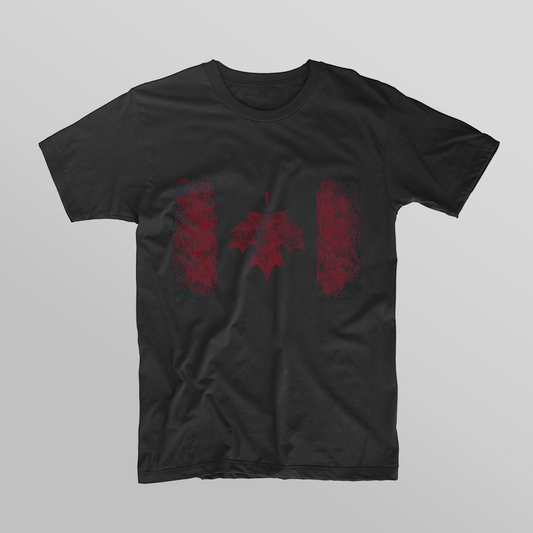 Canadiana Distress Tee